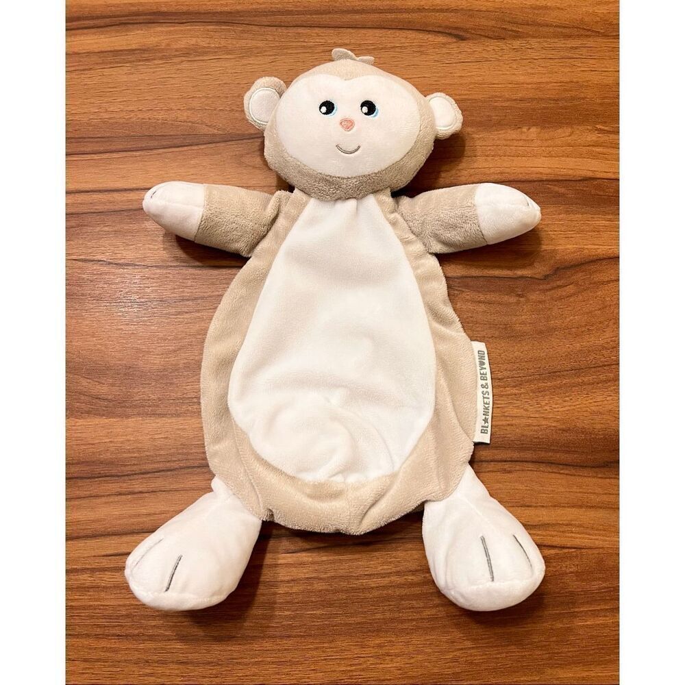 Blankets & Beyond Monkey Security Lovey Blanket